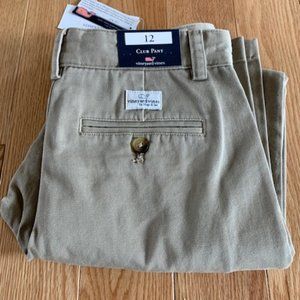 Vineyard Vines Boys Club Pant Flat Front Chinos